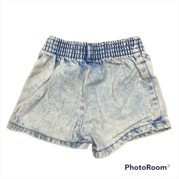 Vintage Acid Wash Infant Elastic Waist Shorts Size 12 Months - Picture 3 of 6